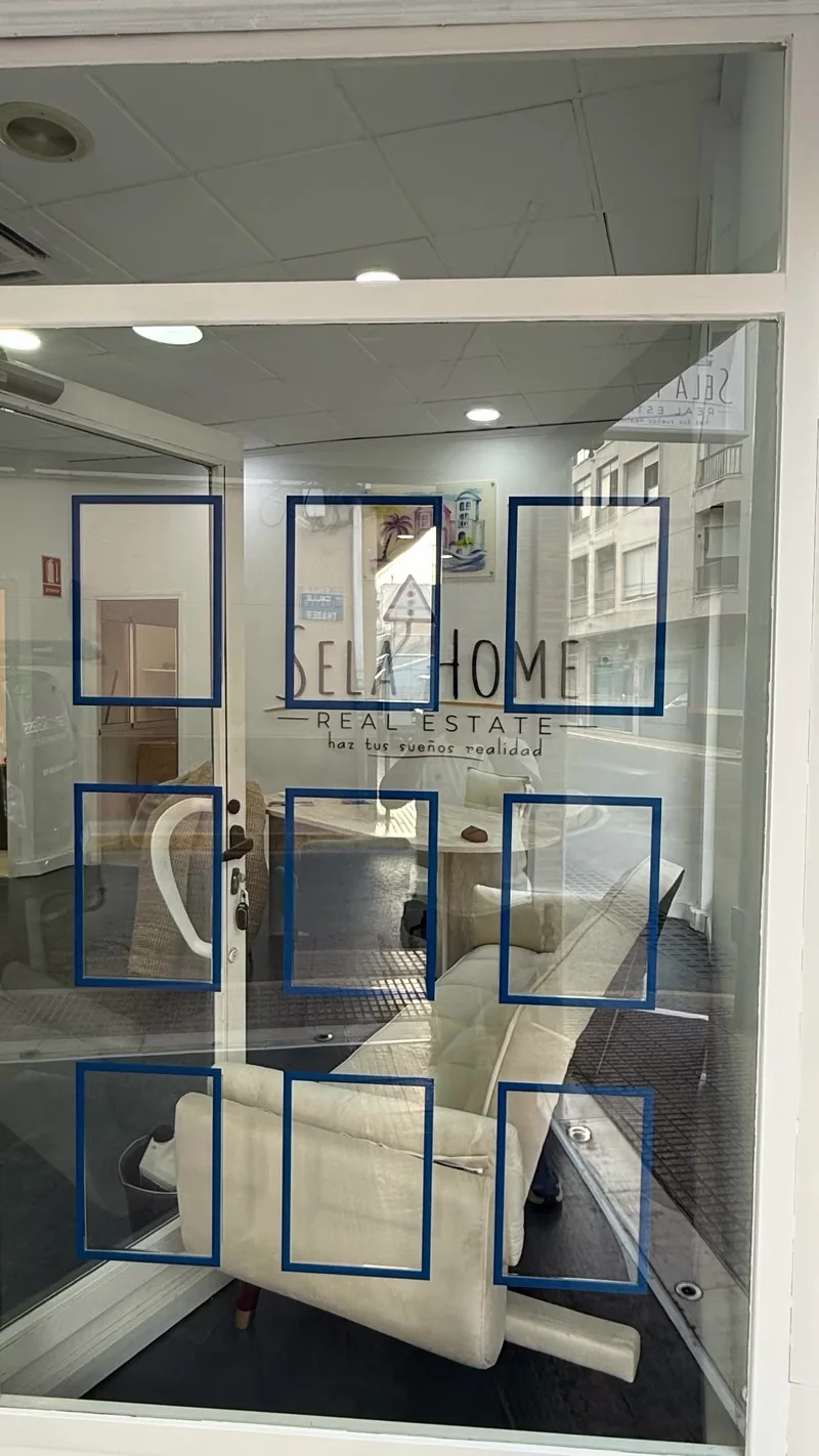 Acristalamiento real de Sela Home tras la limpieza